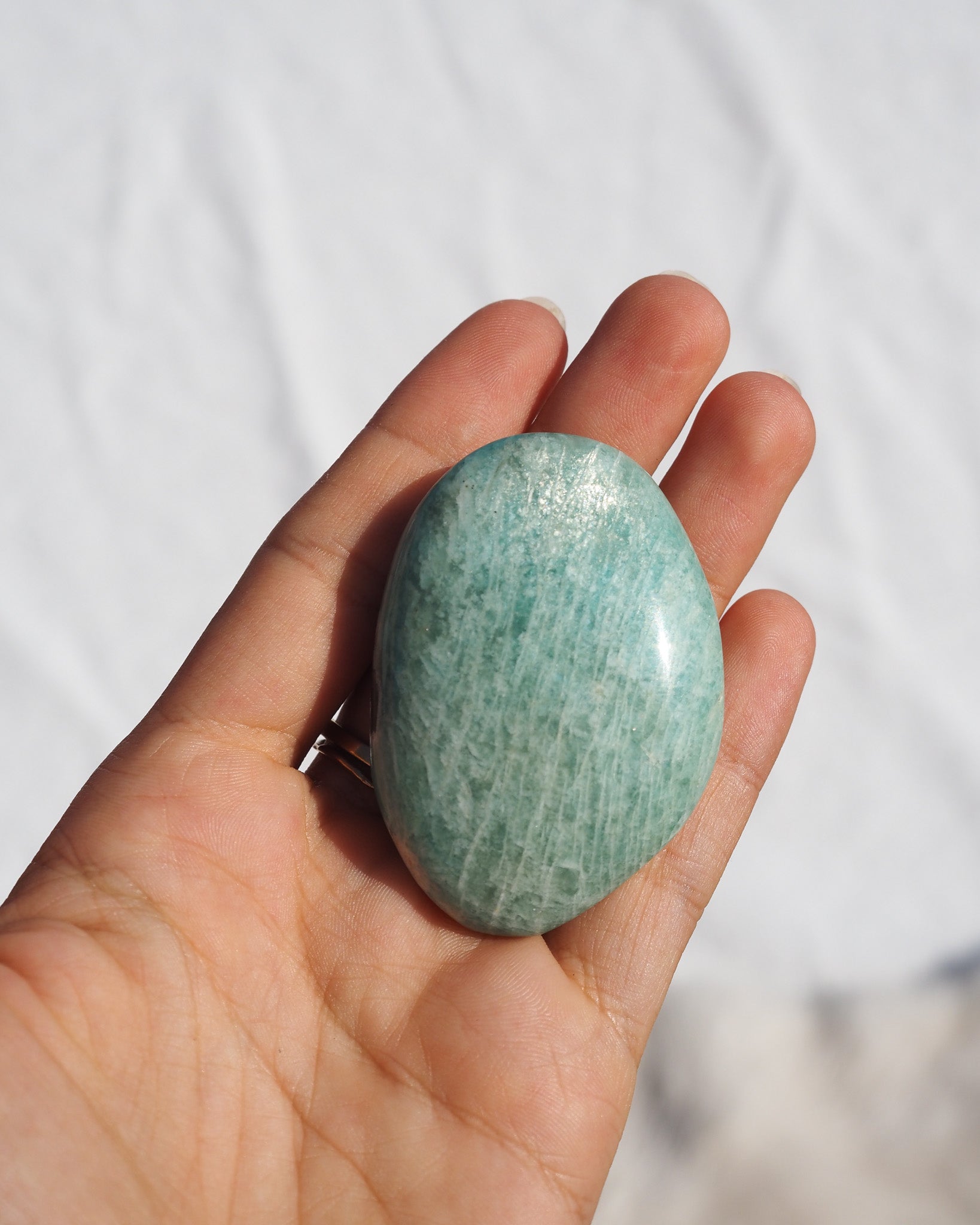 Amazonite Palmstone