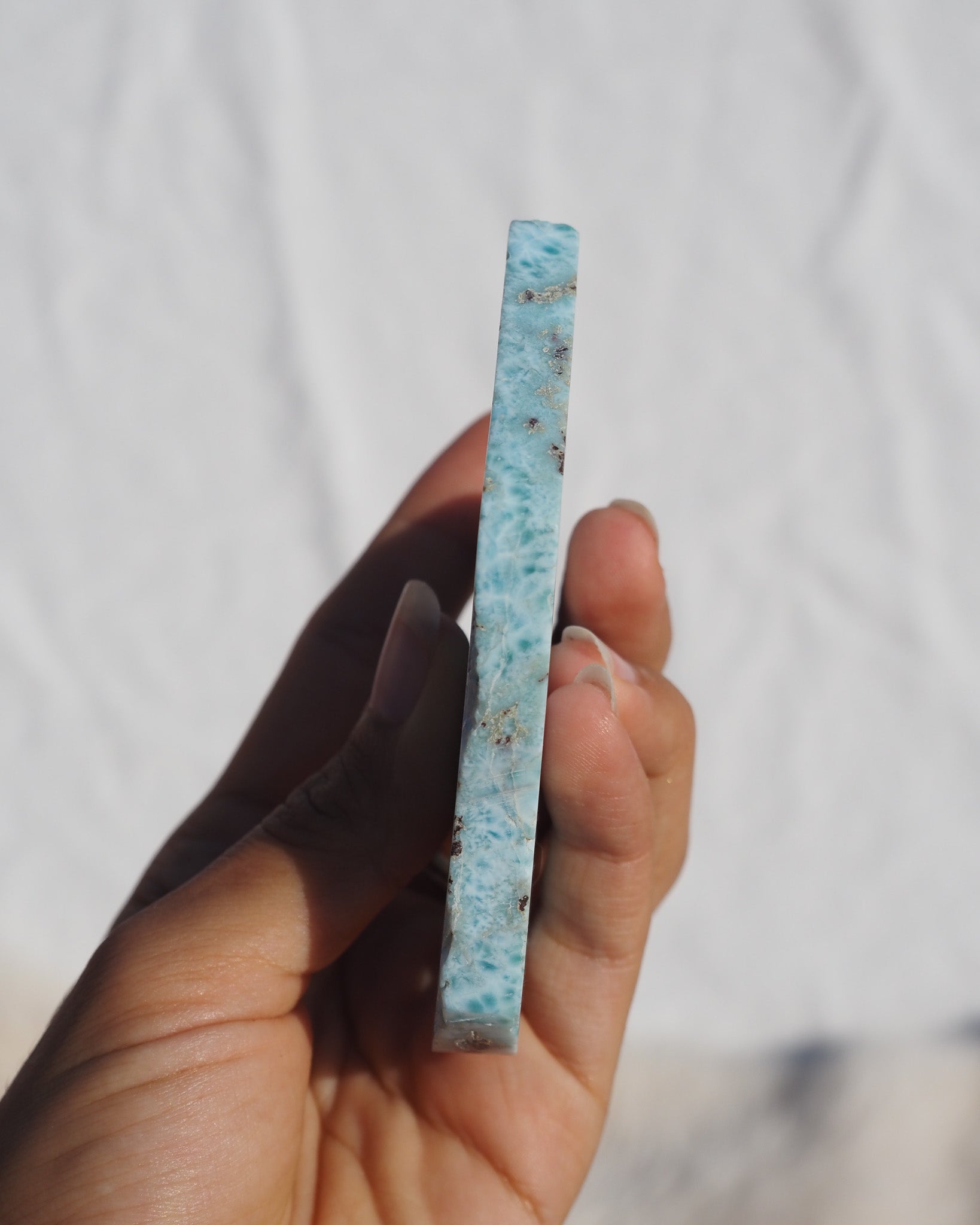 Larimar Slab - Healing Lemurian Frequency