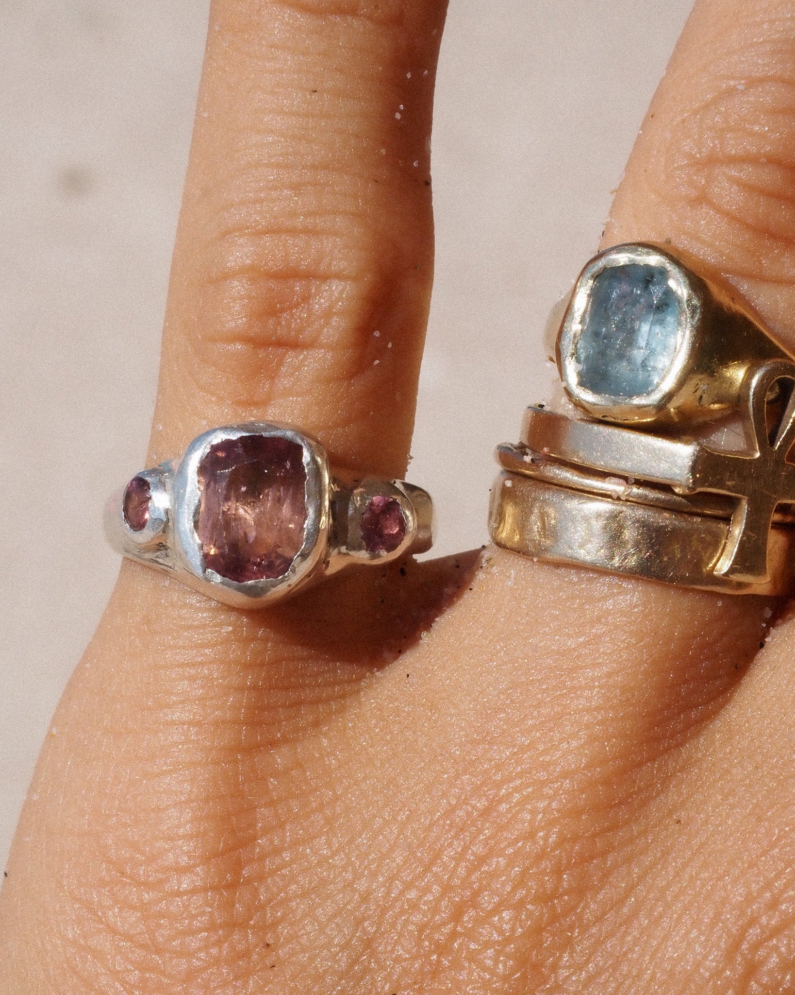 ꩜ Sacred Heart Chamber Ring NEW!